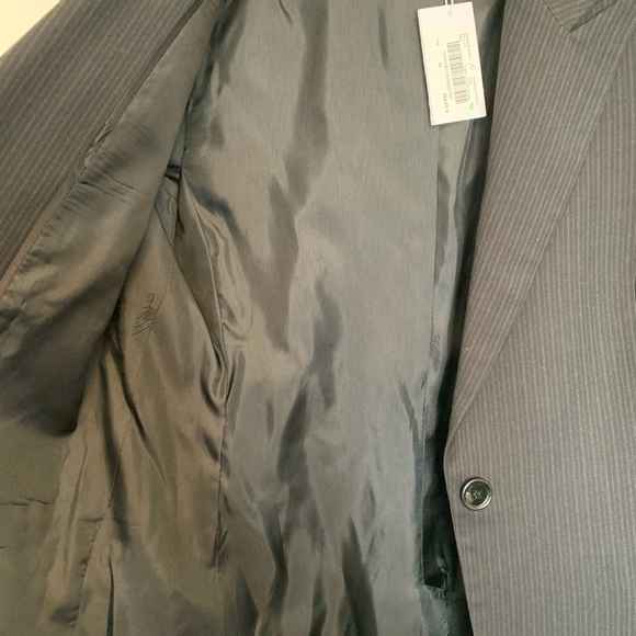 Black Blazer with pinstripe - Made in Italy - NEW - Picture 5 of 7